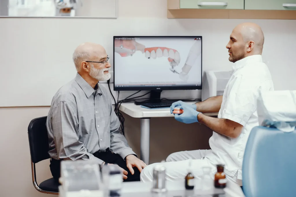 3-on-6 dental implants procedure diagram