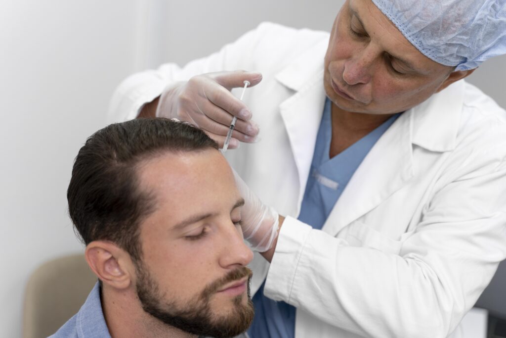 Follicular unit extraction hair transplant procedure